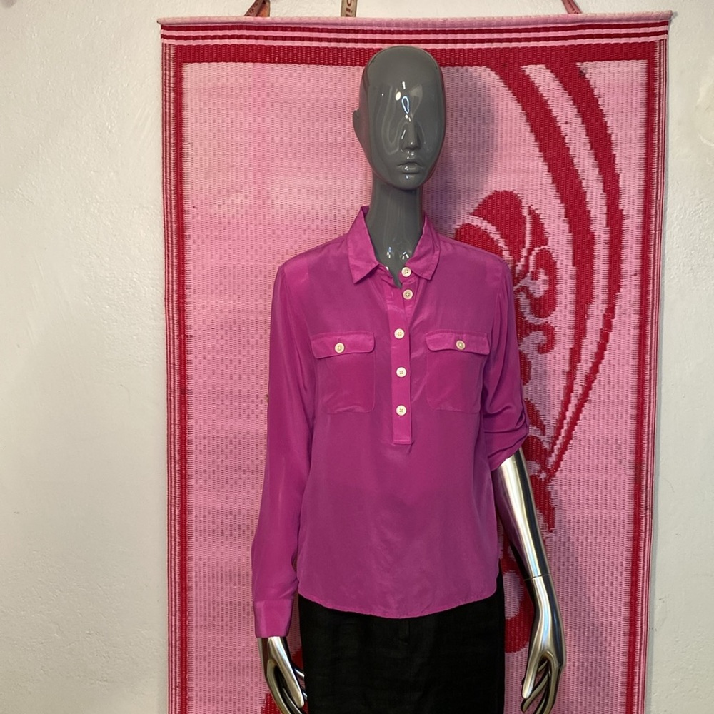 Banana Republic Silk Blouse, S